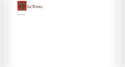 Desktop Screenshot of hotel-tivoli.fr